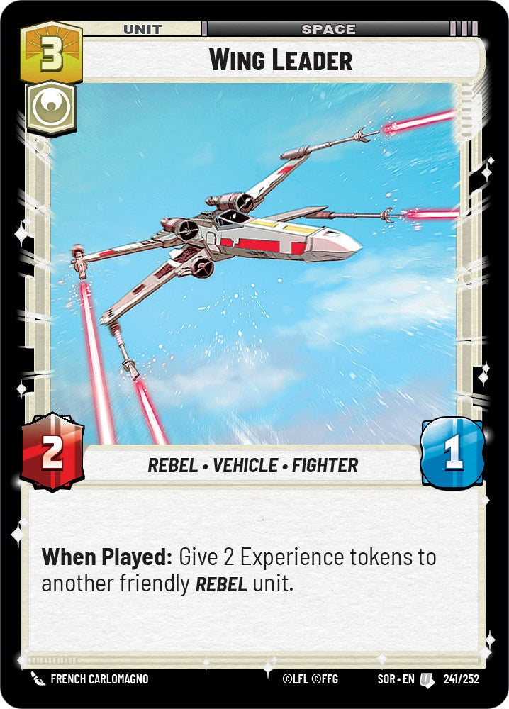 Wing Leader (241/252) [Spark of Rebellion] | Shuffle n Cut Hobbies & Games