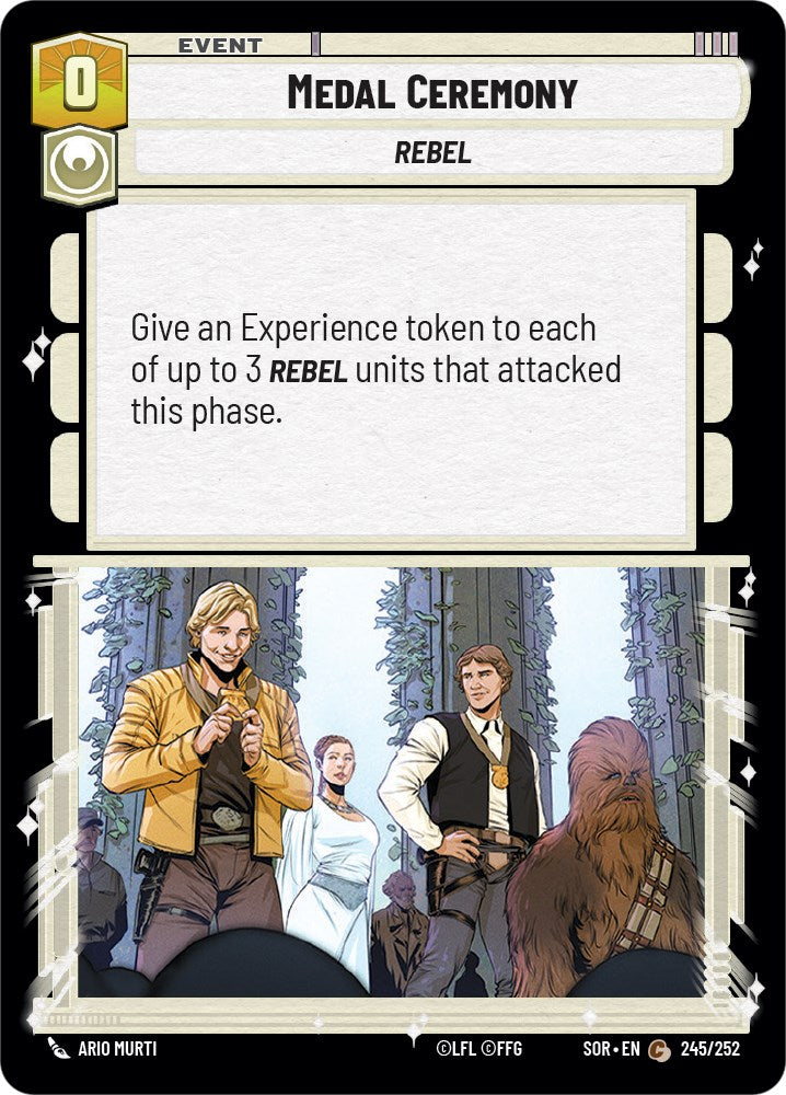 Medal Ceremony (245/252) [Spark of Rebellion] | Shuffle n Cut Hobbies & Games
