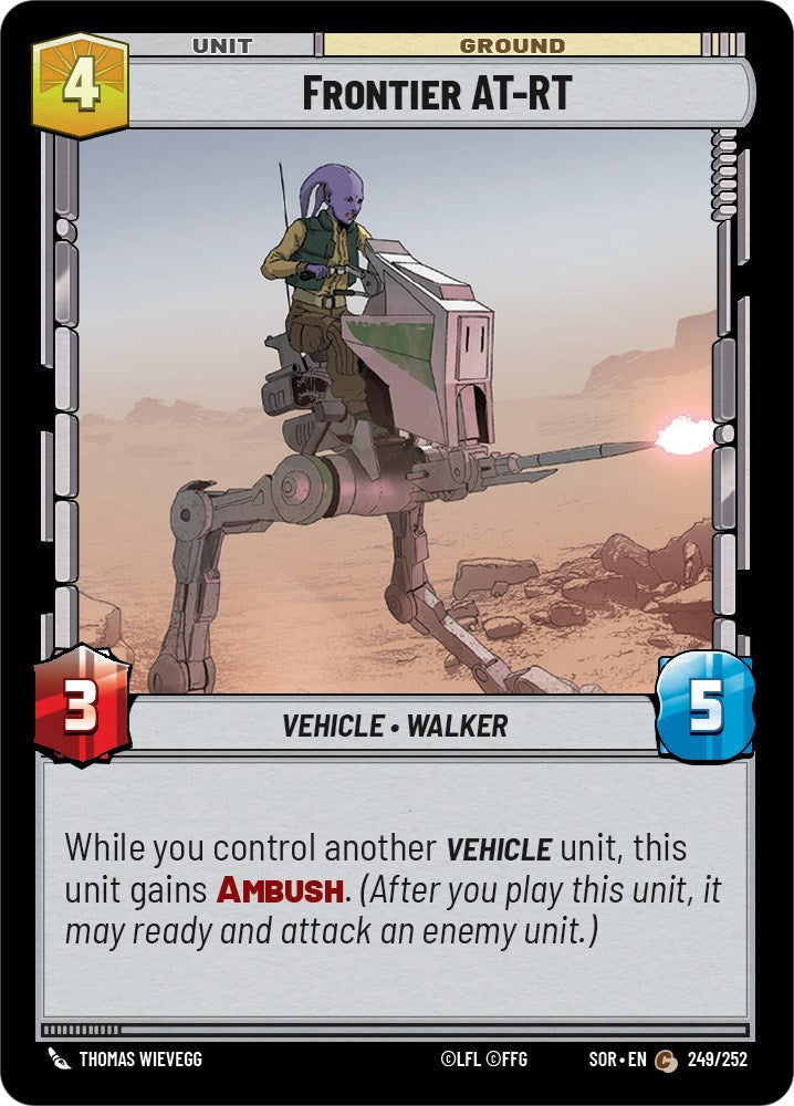 Frontier AT-RT (249/252) [Spark of Rebellion] | Shuffle n Cut Hobbies & Games