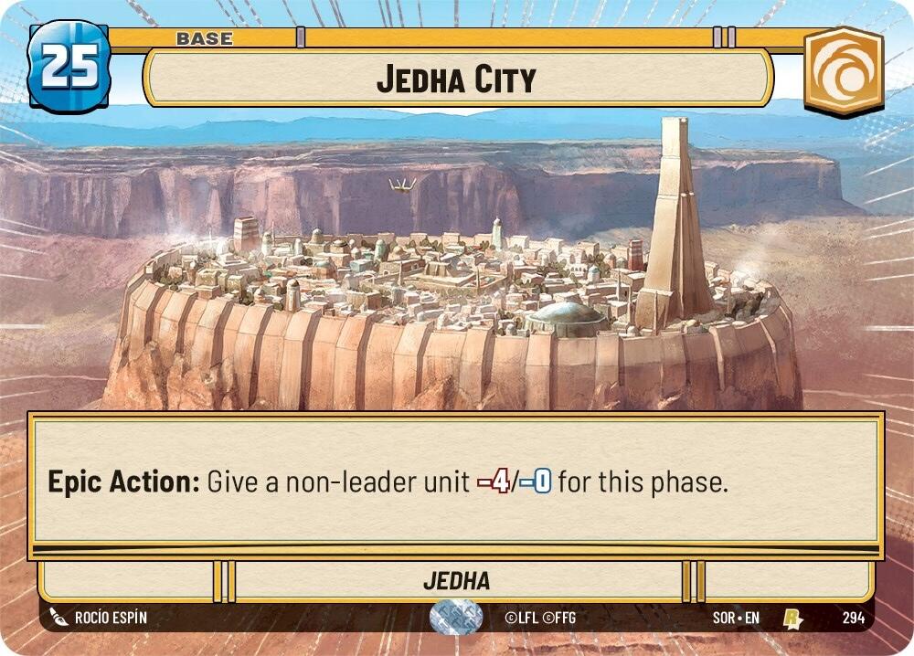 Jedha City (Hyperspace) (294) [Spark of Rebellion] | Shuffle n Cut Hobbies & Games