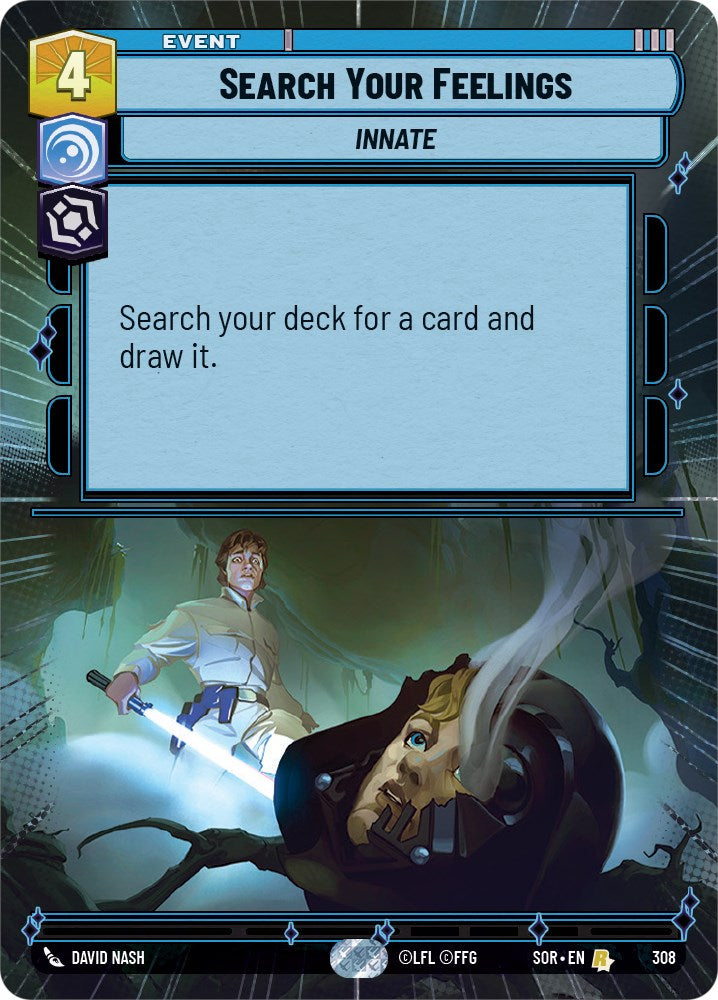 Search Your Feelings (Hyperspace) (308) [Spark of Rebellion] | Shuffle n Cut Hobbies & Games