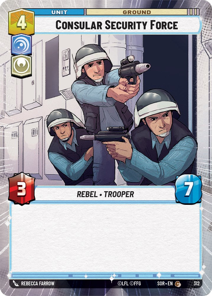 Consular Security Force (Hyperspace) (312) [Spark of Rebellion] | Shuffle n Cut Hobbies & Games