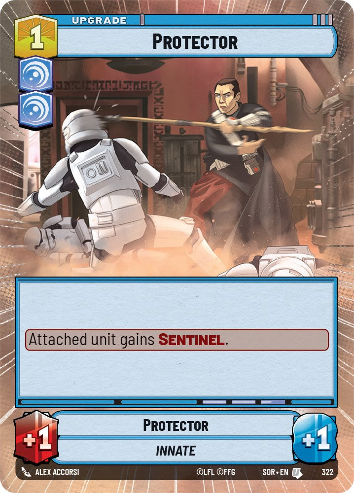 Protector (Hyperspace) (322) [Spark of Rebellion] | Shuffle n Cut Hobbies & Games