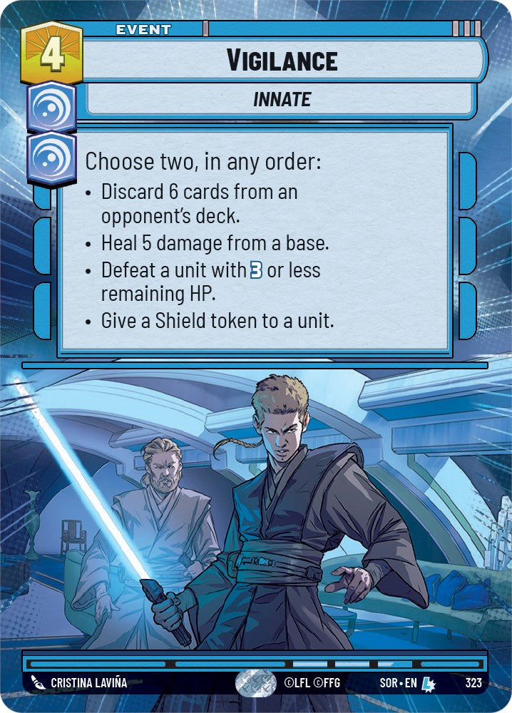 Vigilance (Hyperspace) (323) [Spark of Rebellion] | Shuffle n Cut Hobbies & Games