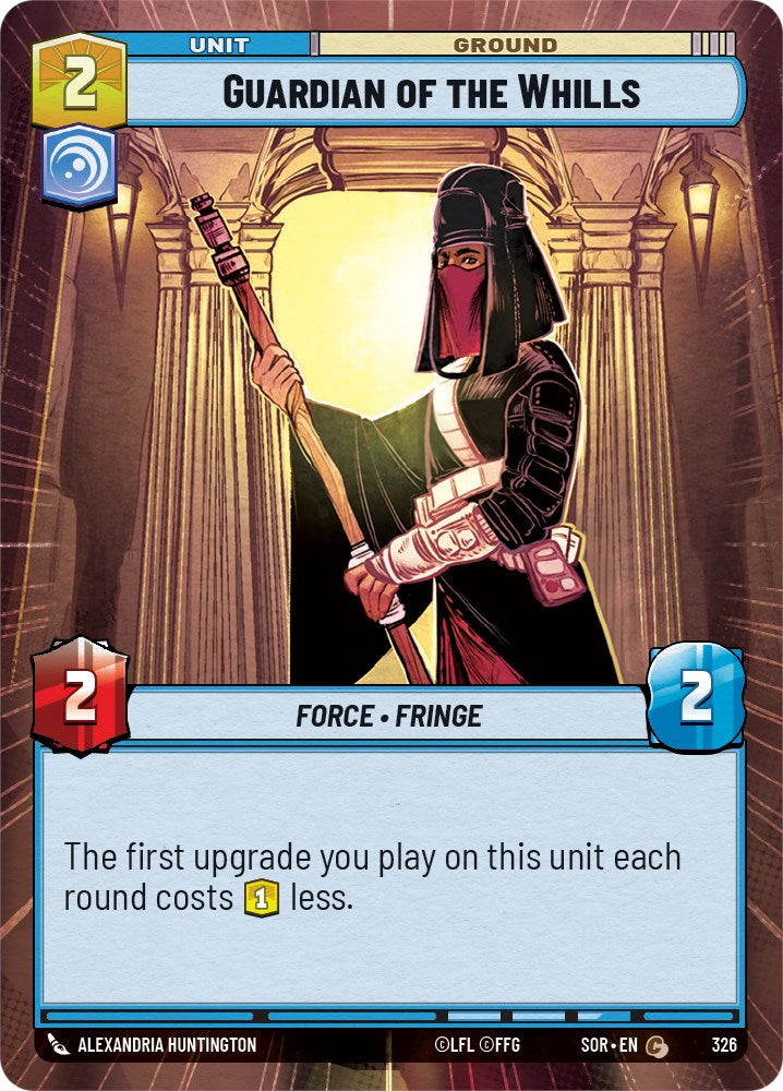 Guardian of the Whills (Hyperspace) (326) [Spark of Rebellion] | Shuffle n Cut Hobbies & Games