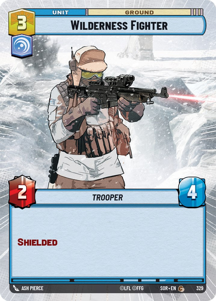 Wilderness Fighter (Hyperspace) (329) [Spark of Rebellion] | Shuffle n Cut Hobbies & Games