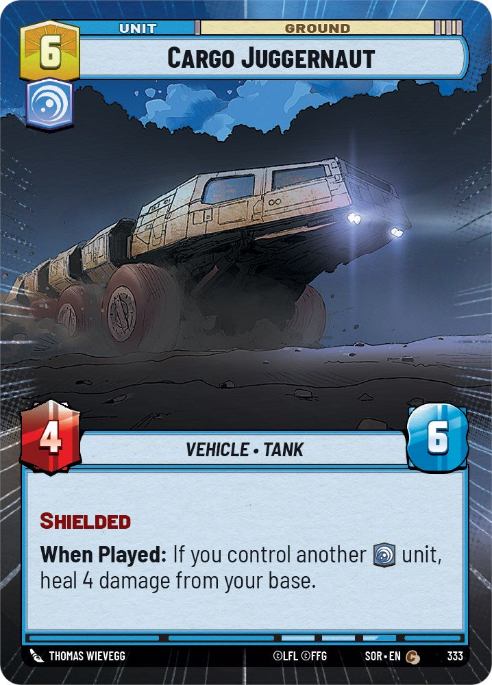 Cargo Juggernaut (Hyperspace) (333) [Spark of Rebellion] | Shuffle n Cut Hobbies & Games