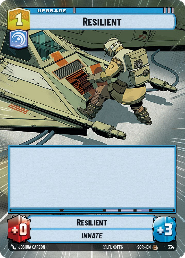Resilient (Hyperspace) (334) [Spark of Rebellion] | Shuffle n Cut Hobbies & Games