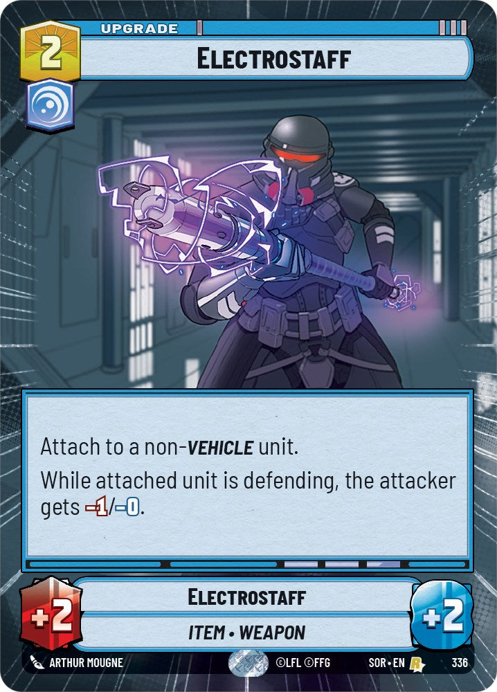 Electrostaff (Hyperspace) (336) [Spark of Rebellion] | Shuffle n Cut Hobbies & Games