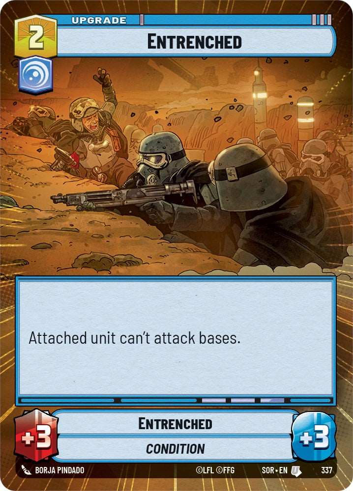 Entrenched (Hyperspace) (337) [Spark of Rebellion] | Shuffle n Cut Hobbies & Games