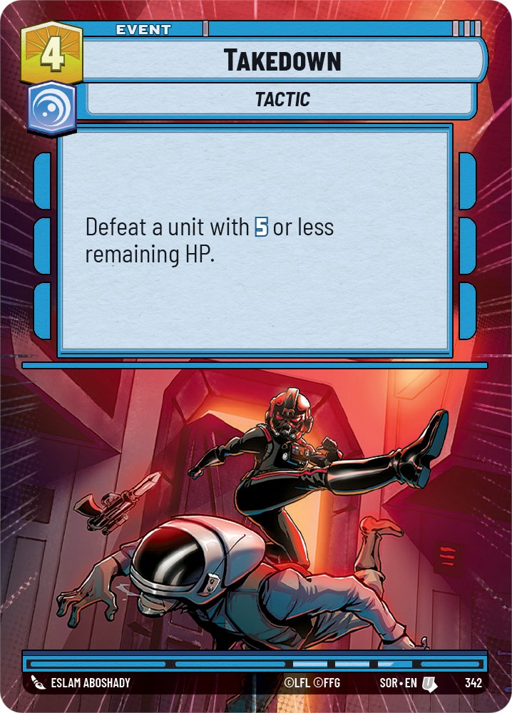 Takedown (Hyperspace) (342) [Spark of Rebellion] | Shuffle n Cut Hobbies & Games