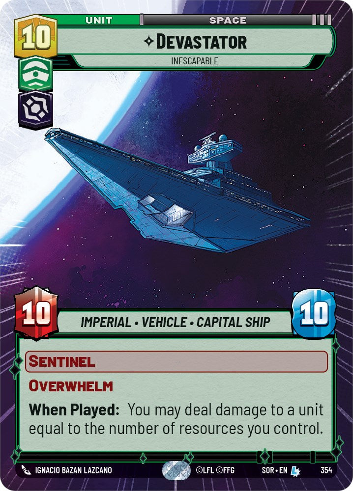 Devastator - Inescapable (Hyperspace) (354) [Spark of Rebellion] | Shuffle n Cut Hobbies & Games