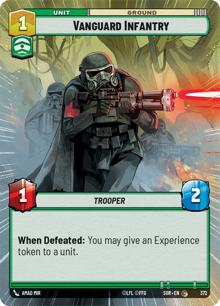 Vanguard Infantry (Hyperspace) (372) [Spark of Rebellion] | Shuffle n Cut Hobbies & Games