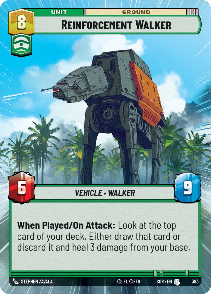 Reinforcement Walker (Hyperspace) (383) [Spark of Rebellion] | Shuffle n Cut Hobbies & Games