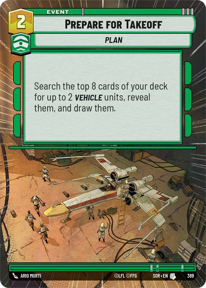 Prepare for Takeoff (Hyperspace) (389) [Spark of Rebellion] | Shuffle n Cut Hobbies & Games