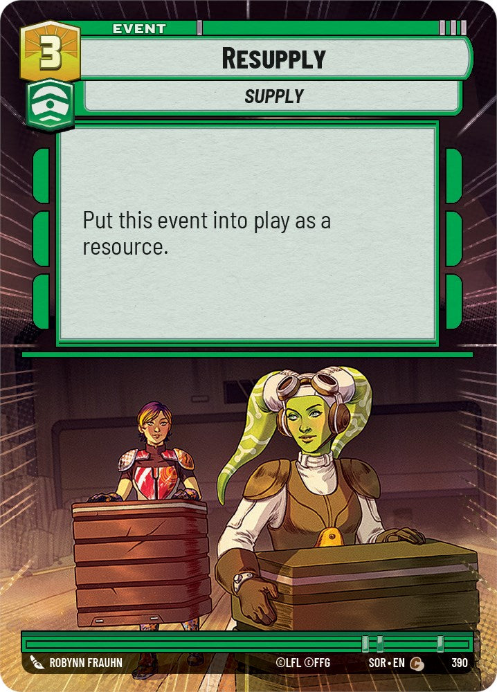 Resupply (Hyperspace) (390) [Spark of Rebellion] | Shuffle n Cut Hobbies & Games