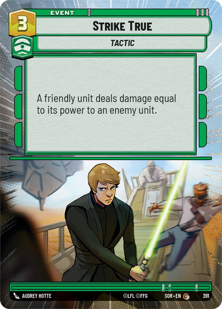Strike True (Hyperspace) (391) [Spark of Rebellion] | Shuffle n Cut Hobbies & Games