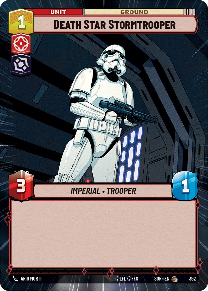 Death Star Stormtrooper (Hyperspace) (392) [Spark of Rebellion] | Shuffle n Cut Hobbies & Games