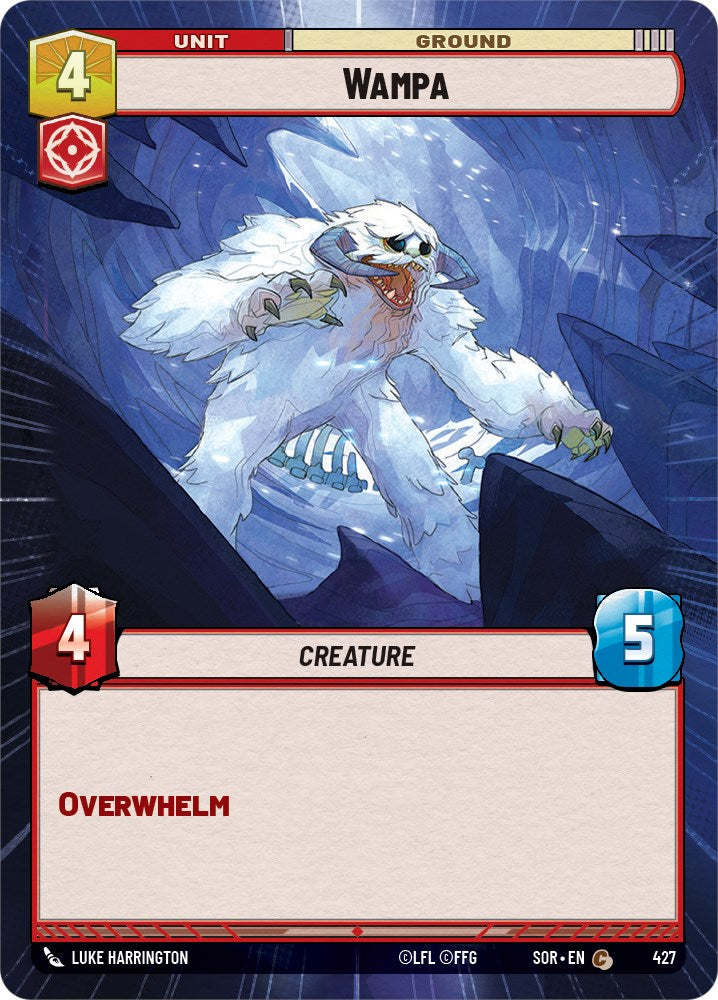 Wampa (Hyperspace) (427) [Spark of Rebellion] | Shuffle n Cut Hobbies & Games