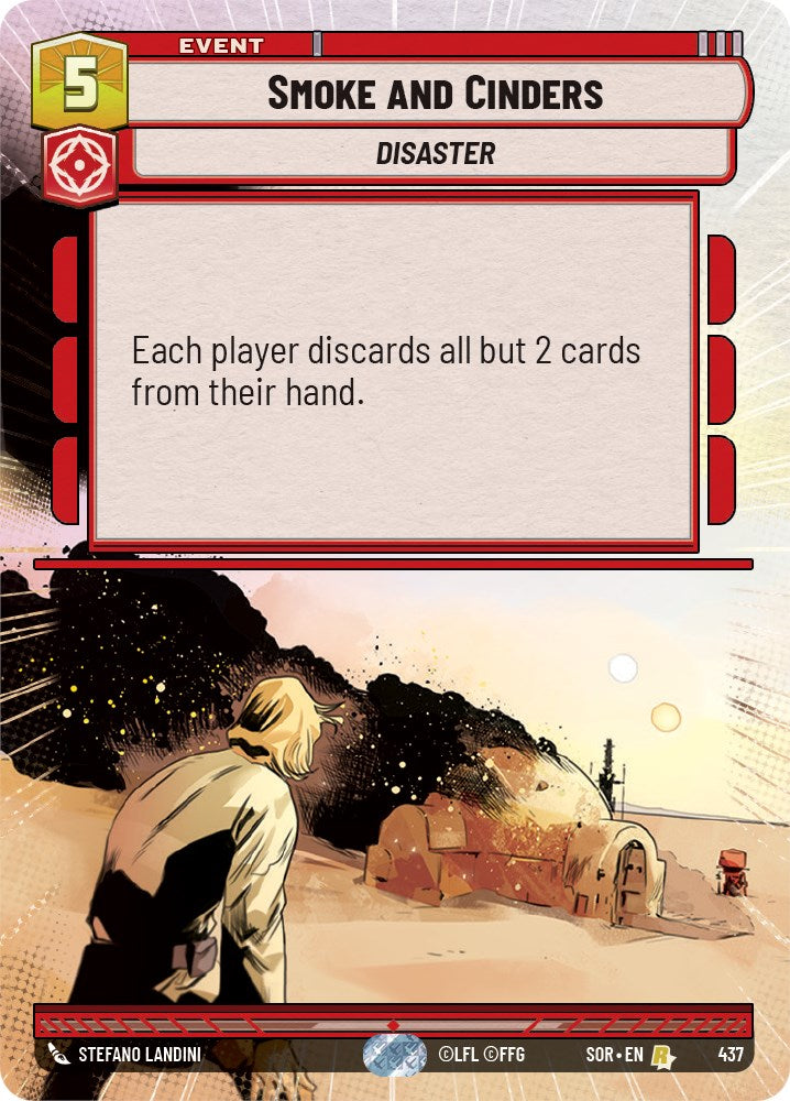 Smoke and Cinders (Hyperspace) (437) [Spark of Rebellion] | Shuffle n Cut Hobbies & Games