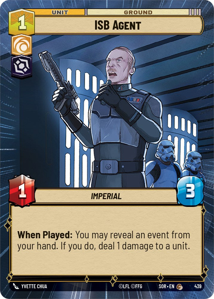 ISB Agent (Hyperspace) (439) [Spark of Rebellion] | Shuffle n Cut Hobbies & Games