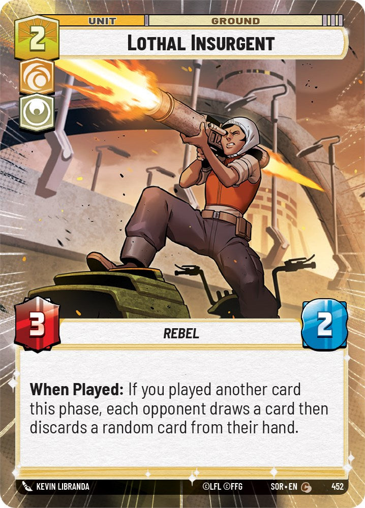 Lothal Insurgent (Hyperspace) (452) [Spark of Rebellion] | Shuffle n Cut Hobbies & Games