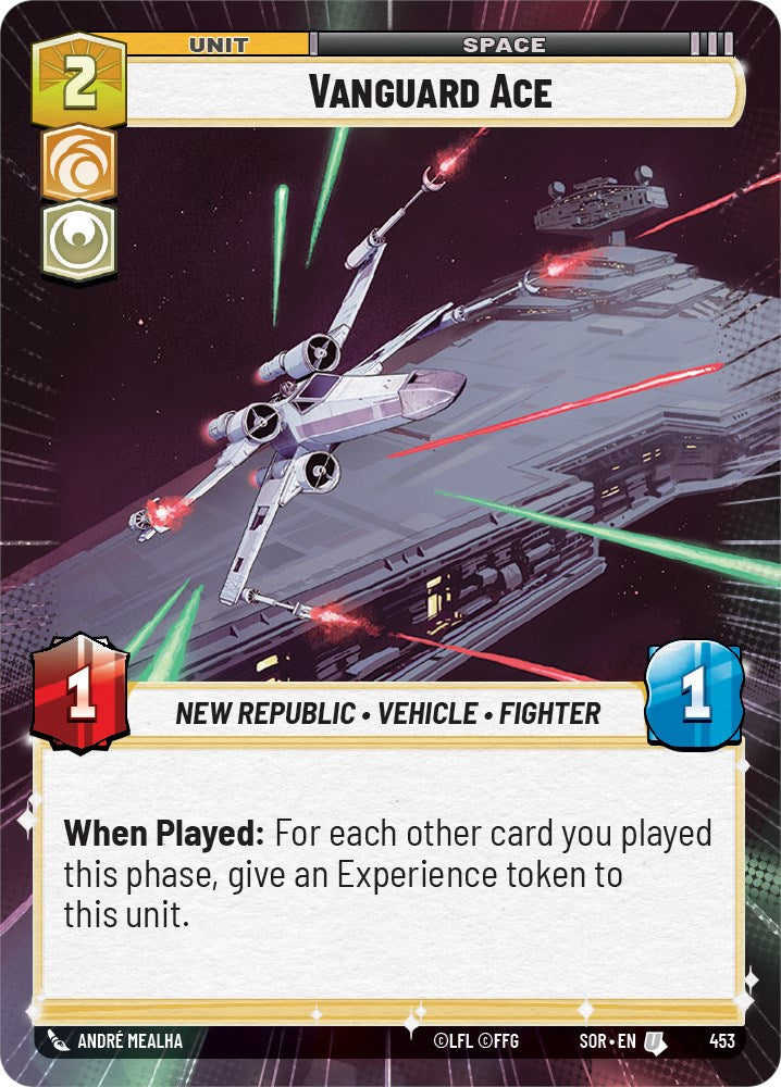 Vanguard Ace (Hyperspace) (453) [Spark of Rebellion] | Shuffle n Cut Hobbies & Games