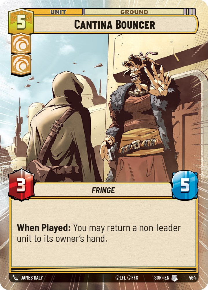 Cantina Bouncer (Hyperspace) (464) [Spark of Rebellion] | Shuffle n Cut Hobbies & Games