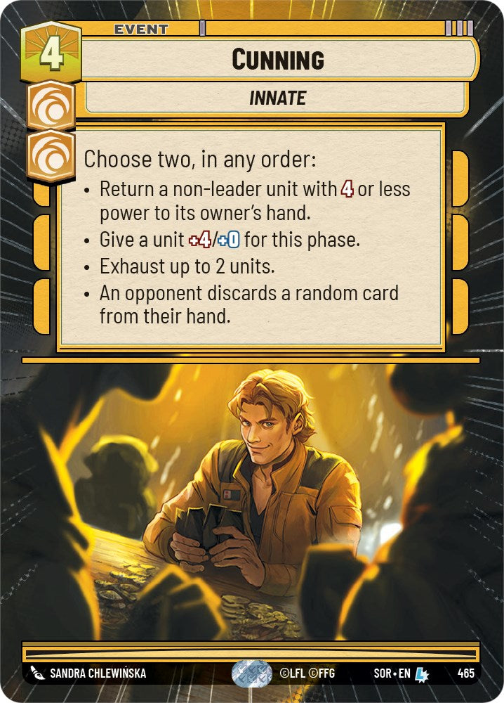 Cunning (Hyperspace) (465) [Spark of Rebellion] | Shuffle n Cut Hobbies & Games