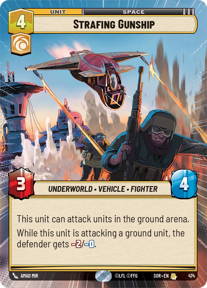Strafing Gunship (Hyperspace) (474) [Spark of Rebellion] | Shuffle n Cut Hobbies & Games