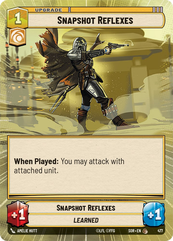 Snapshot Reflexes (Hyperspace) (477) [Spark of Rebellion] | Shuffle n Cut Hobbies & Games