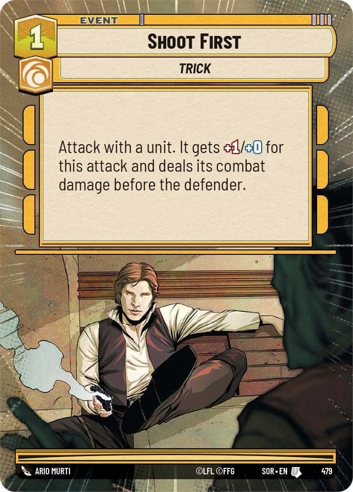 Shoot First (Hyperspace) (479) [Spark of Rebellion] | Shuffle n Cut Hobbies & Games