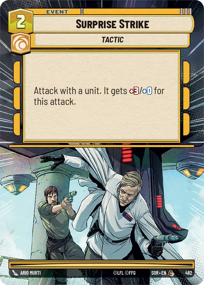 Surprise Strike (Hyperspace) (482) [Spark of Rebellion] | Shuffle n Cut Hobbies & Games