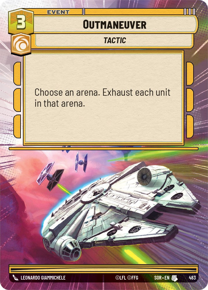 Outmaneuver (Hyperspace) (483) [Spark of Rebellion] | Shuffle n Cut Hobbies & Games