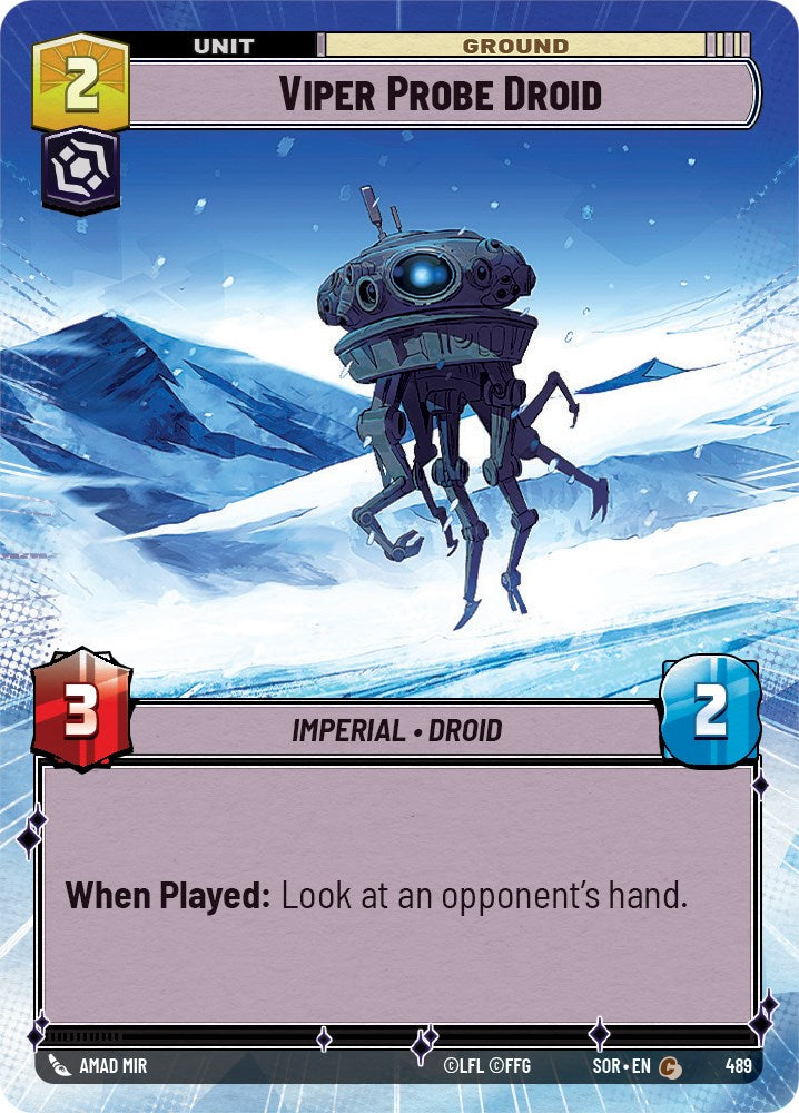 Viper Probe Droid (Hyperspace) (489) [Spark of Rebellion] | Shuffle n Cut Hobbies & Games