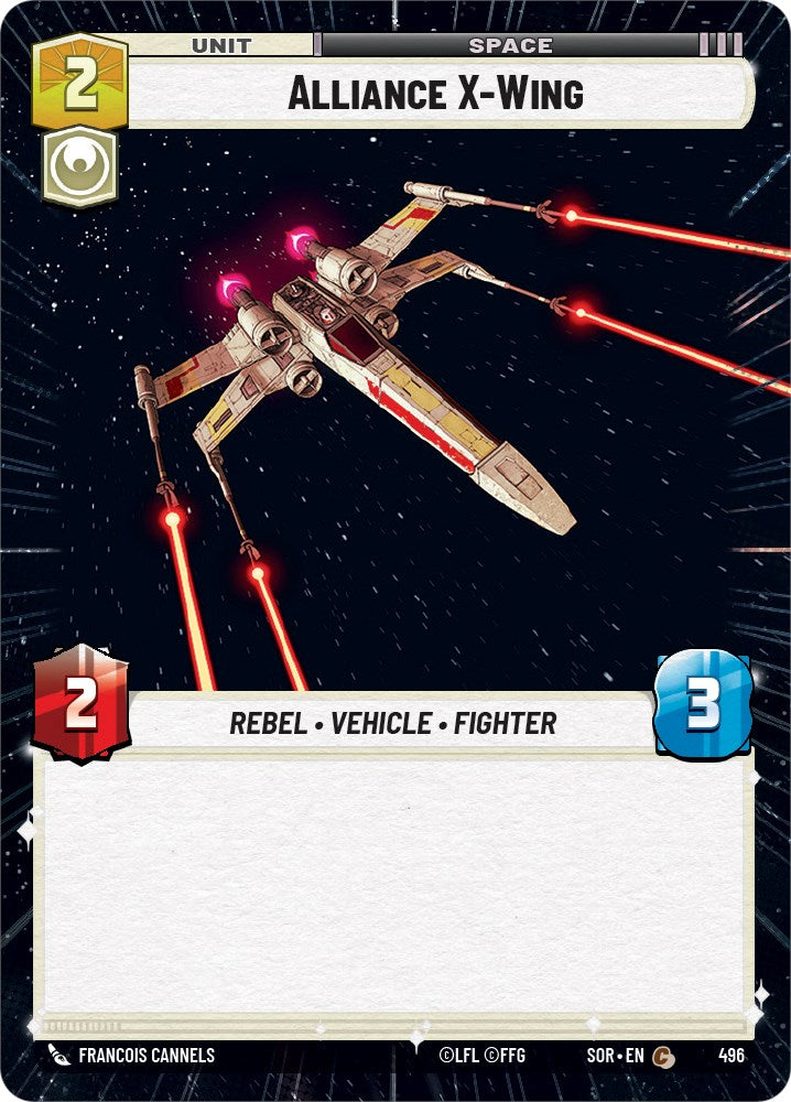Alliance X-Wing (Hyperspace) (496) [Spark of Rebellion] | Shuffle n Cut Hobbies & Games