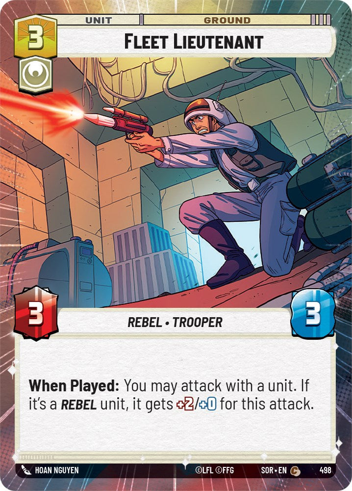 Fleet Lieutenant (Hyperspace) (498) [Spark of Rebellion] | Shuffle n Cut Hobbies & Games