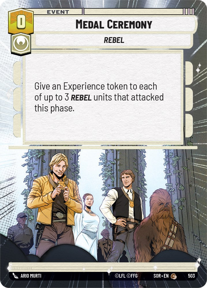 Medal Ceremony (Hyperspace) (503) [Spark of Rebellion] | Shuffle n Cut Hobbies & Games