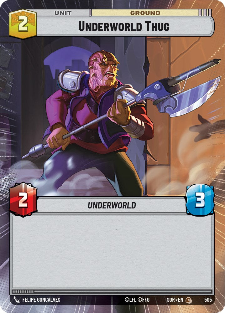 Underworld Thug (Hyperspace) (505) [Spark of Rebellion] | Shuffle n Cut Hobbies & Games