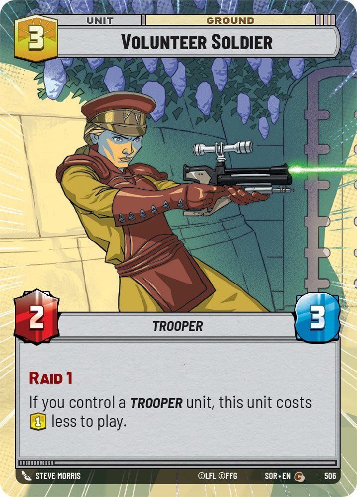 Volunteer Soldier (Hyperspace) (506) [Spark of Rebellion] | Shuffle n Cut Hobbies & Games