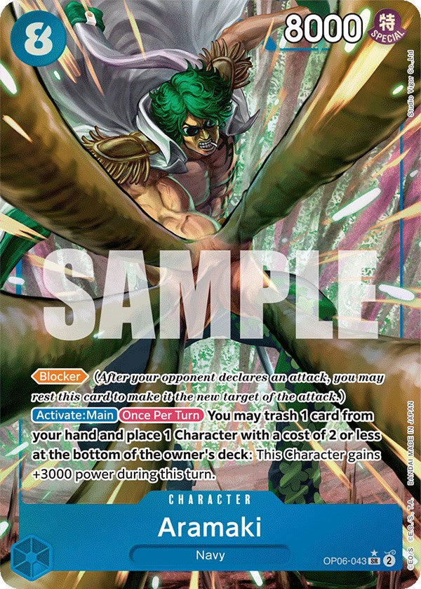 Aramaki (Alternate Art) [Wings of the Captain] | Shuffle n Cut Hobbies & Games