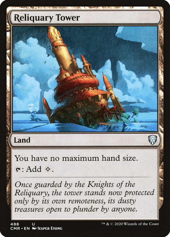 Reliquary Tower [Commander Legends] | Shuffle n Cut Hobbies & Games