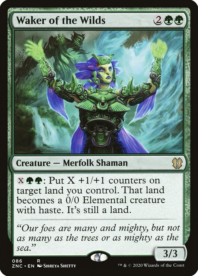 Waker of the Wilds [Zendikar Rising Commander] | Shuffle n Cut Hobbies & Games