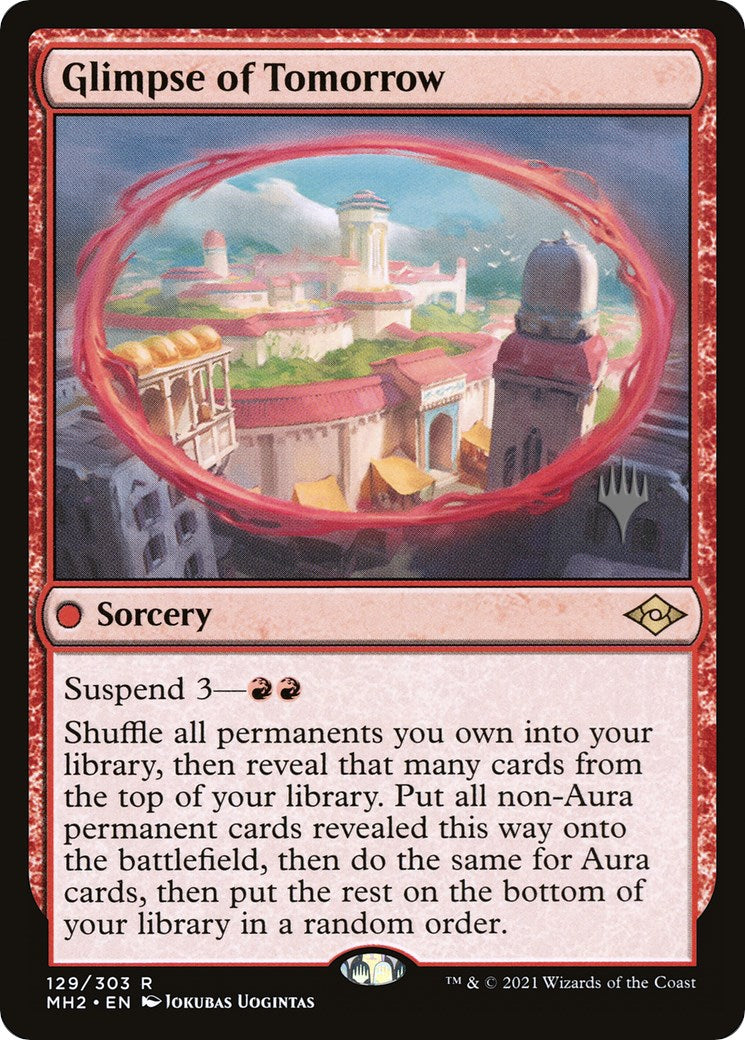 Glimpse of Tomorrow (Promo Pack) [Murders at Karlov Manor Promos] | Shuffle n Cut Hobbies & Games