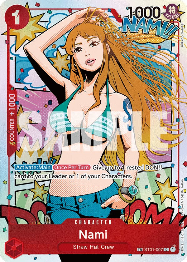 Nami (Alternate Art) [Wings of the Captain] | Shuffle n Cut Hobbies & Games