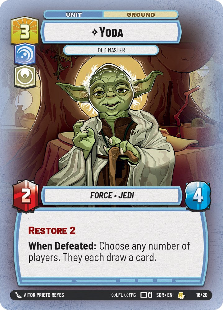 Yoda - Old Master (16/20) [Spark of Rebellion: Weekly Play] | Shuffle n Cut Hobbies & Games