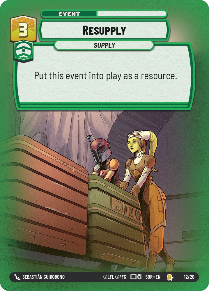Resupply (12/20) [Spark of Rebellion: Weekly Play] | Shuffle n Cut Hobbies & Games