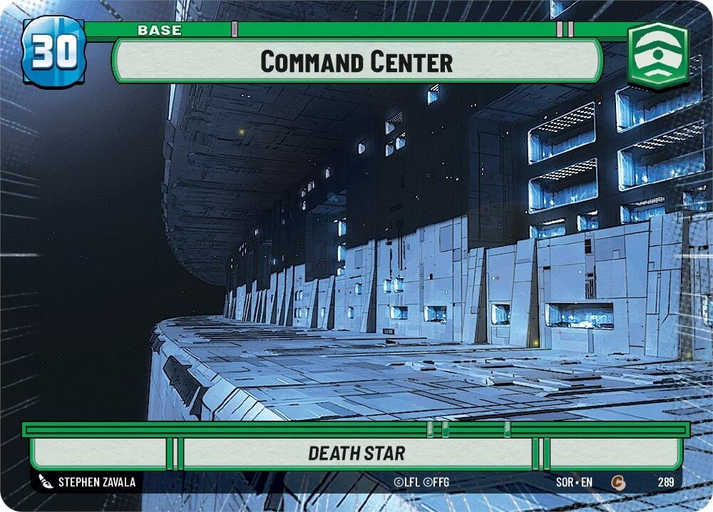 Command Center // Shield (Hyperspace) (289 // T04) [Spark of Rebellion] | Shuffle n Cut Hobbies & Games