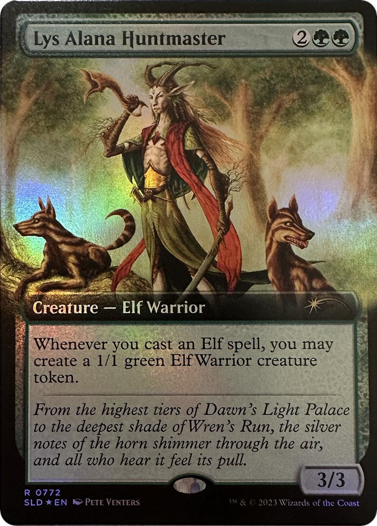 Lys Alana Huntmaster (Extended Art) [Secret Lair Drop Series] | Shuffle n Cut Hobbies & Games