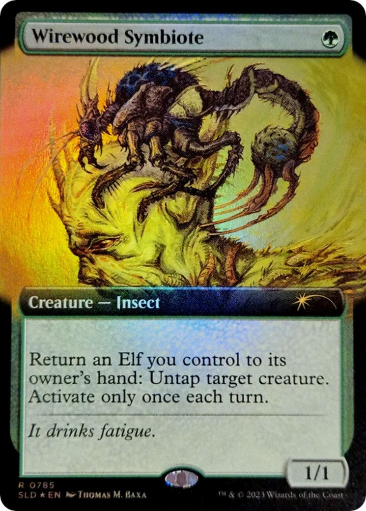 Wirewood Symbiote (Extended Art) [Secret Lair Drop Series] | Shuffle n Cut Hobbies & Games